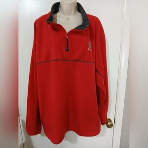 Red Half-Zip Pullover Ohio State Buckeyes